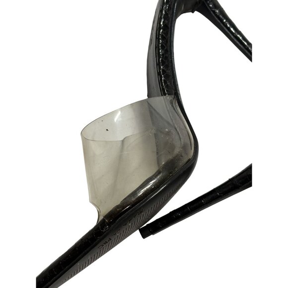 FEMME Gianni Mules in Black Clear - Picture 8 of 9
